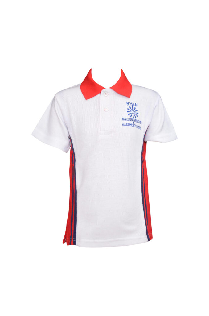 SPORTS WHITE T-SHIRT