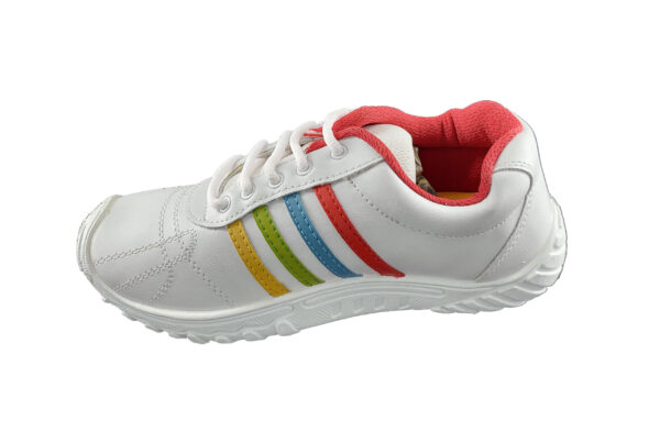 White Sports Shoes - Image 2
