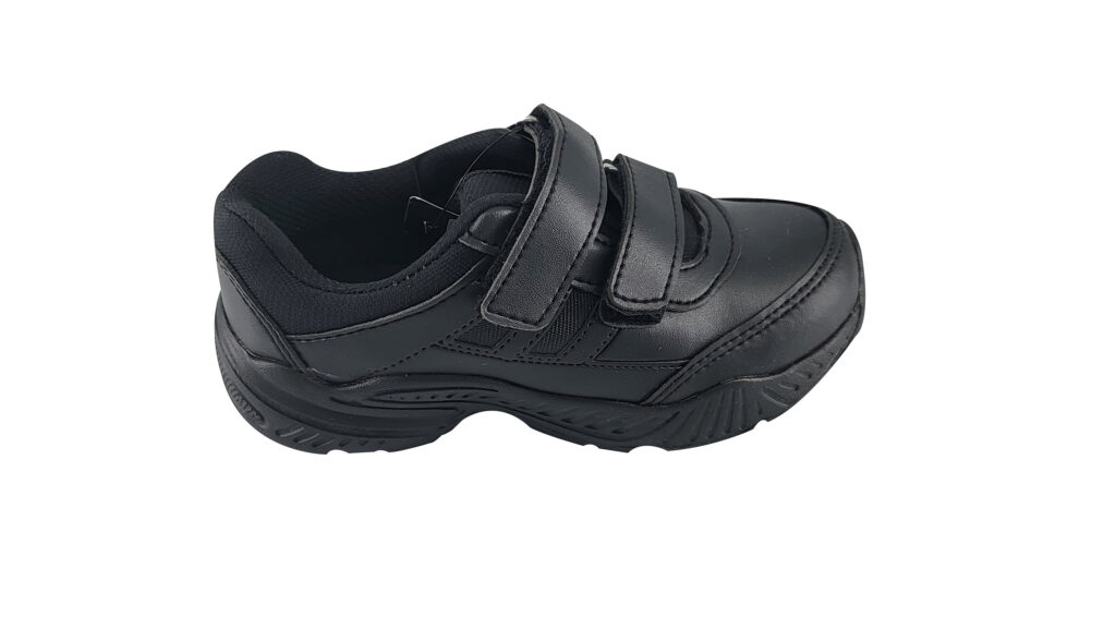 Campus Black School Shoes