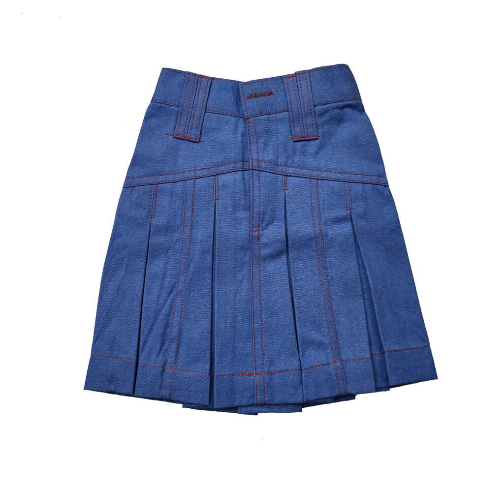 The Indian School 2nd Shift Plain SKIRT ( CLASS 6TH TO 12TH)