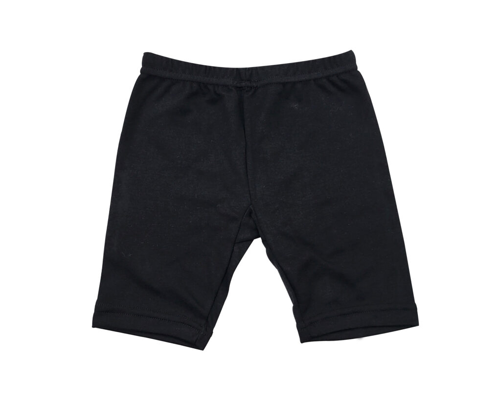 Black Cycling Shorts for Girls